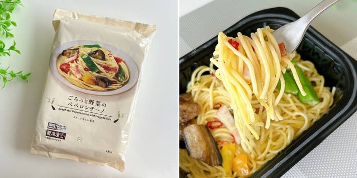 LAWSON（ローソン）の「ごろっと野菜のペペロンチーノ」