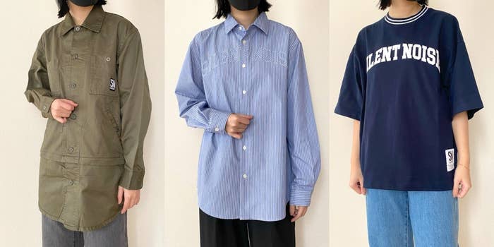 GUの「チュニックシャツ UNDERCOVER」「ブロードシャツ UNDERCOVER」「フットボールT(5分袖) UNDERCOVER」
