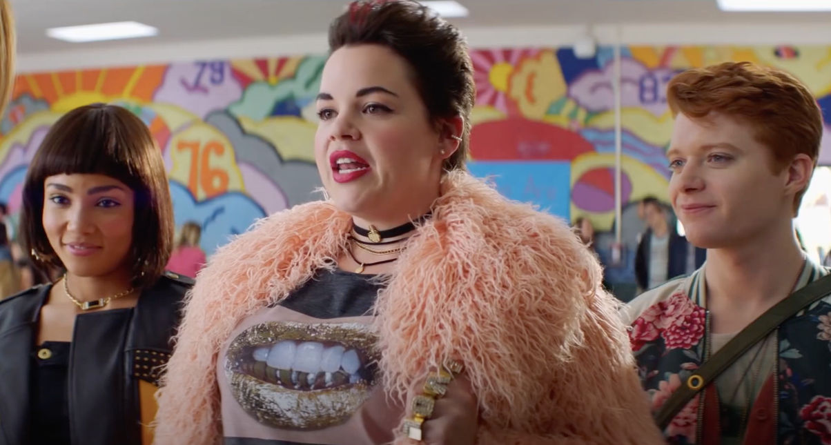 A scene from Heathers reboot