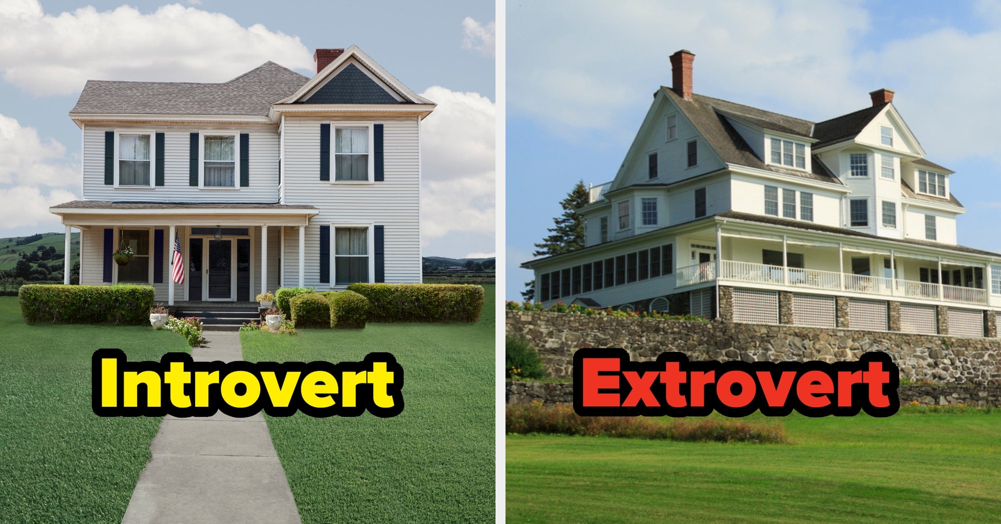 Build A House And I'll Guess If You're An Introvert