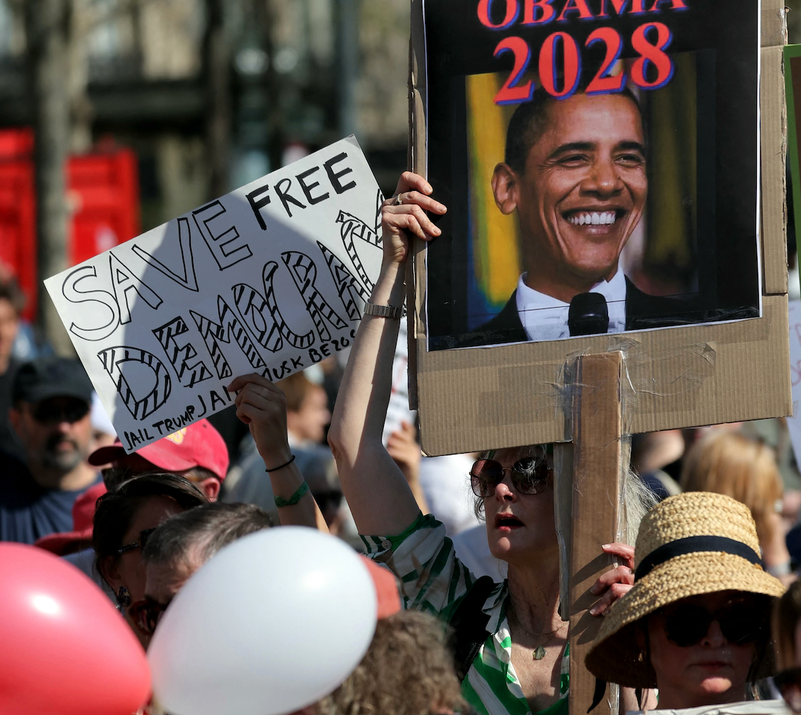The 22 Most Clever Signs From The Hands Off Protest