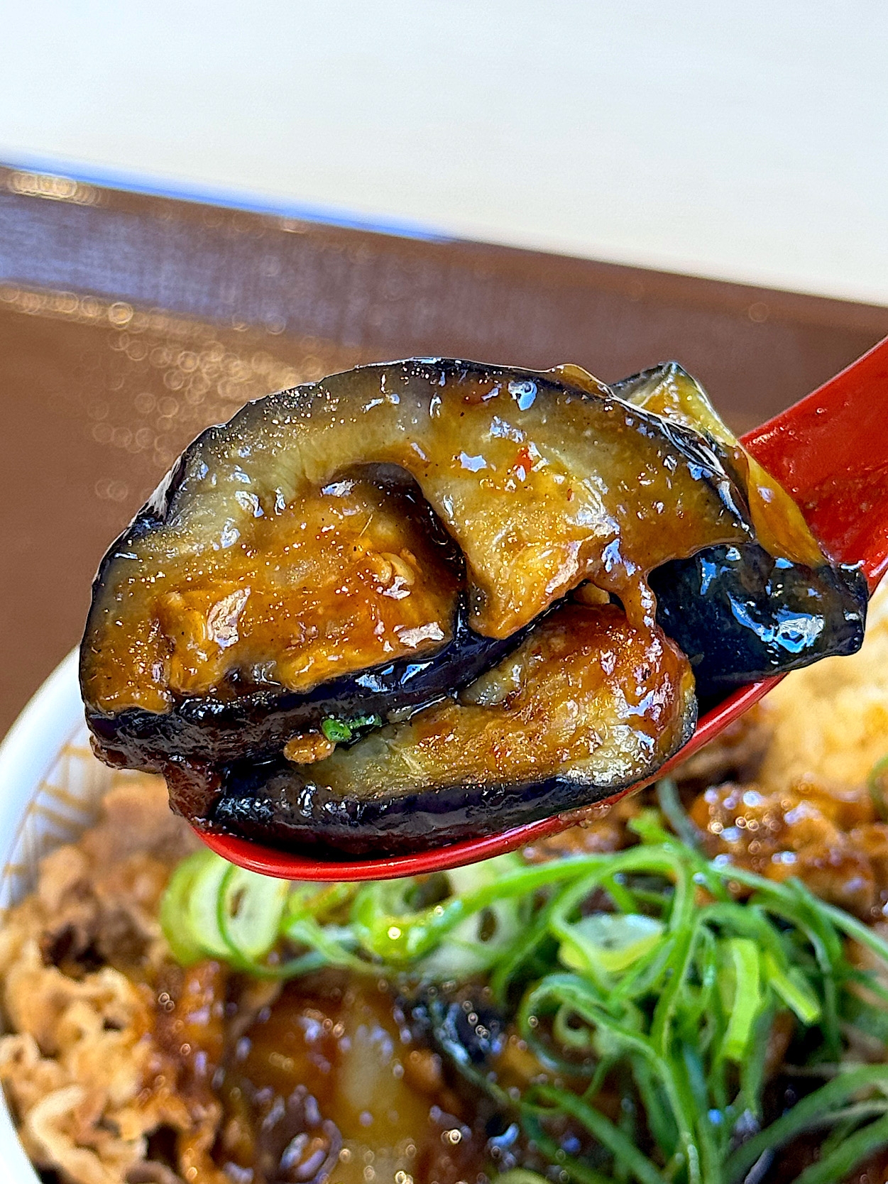 すき家「スパイシー麻婆茄子牛丼」
