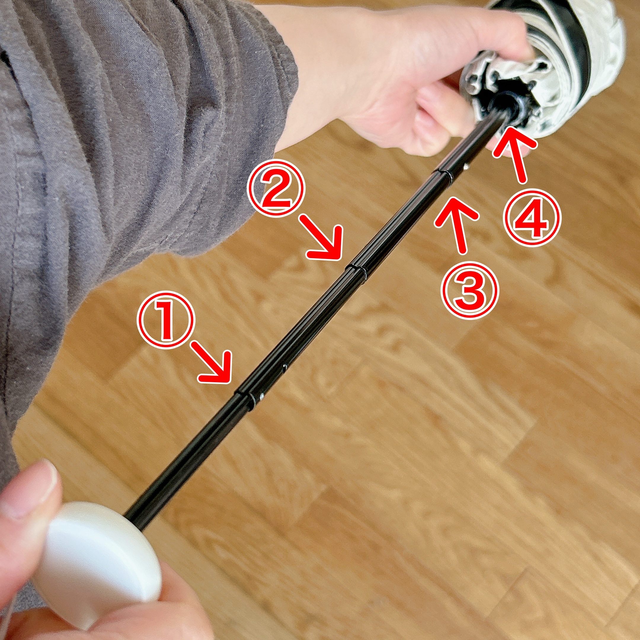 3COINSの「晴雨兼用折傘ベビーミニ」