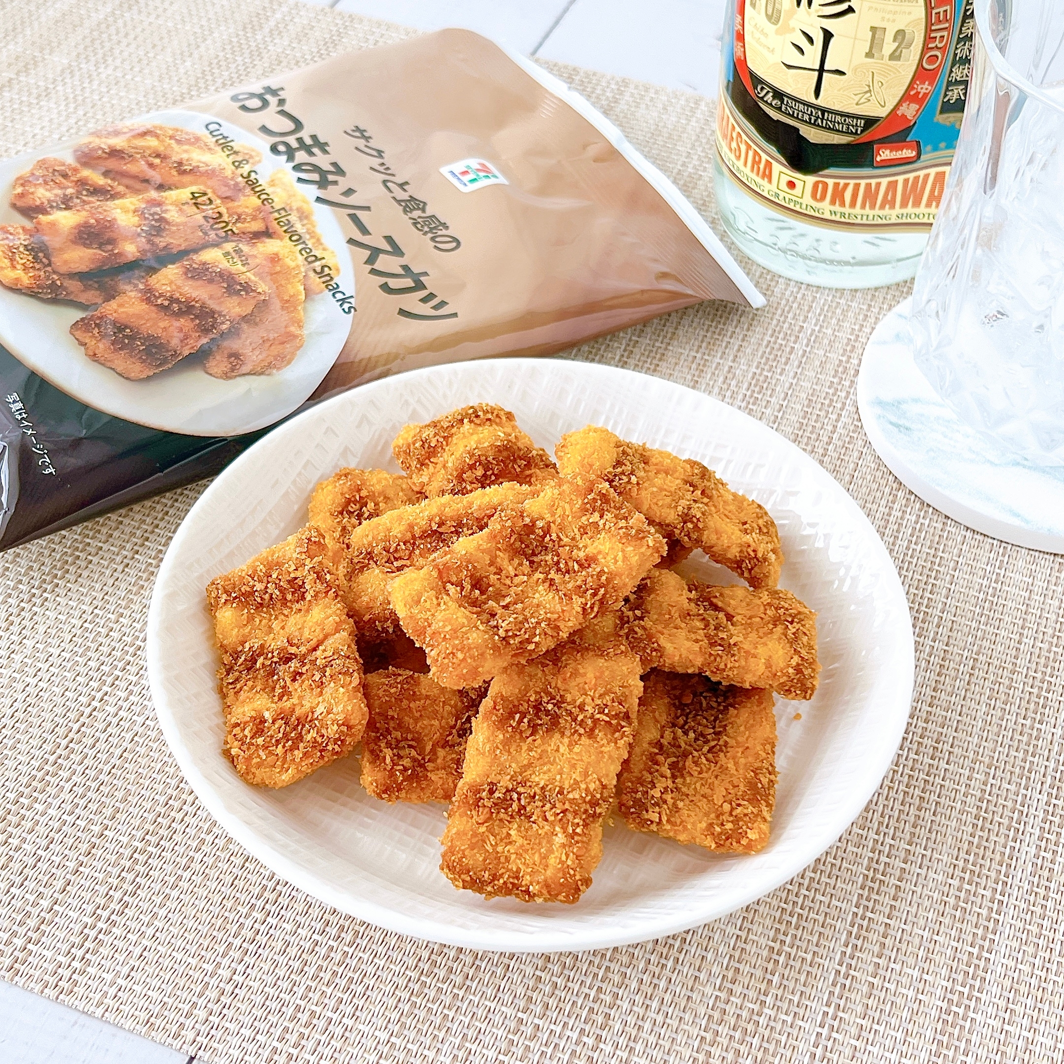 セブン-イレブン「7プレミアム おつまみソースカツ 42g」