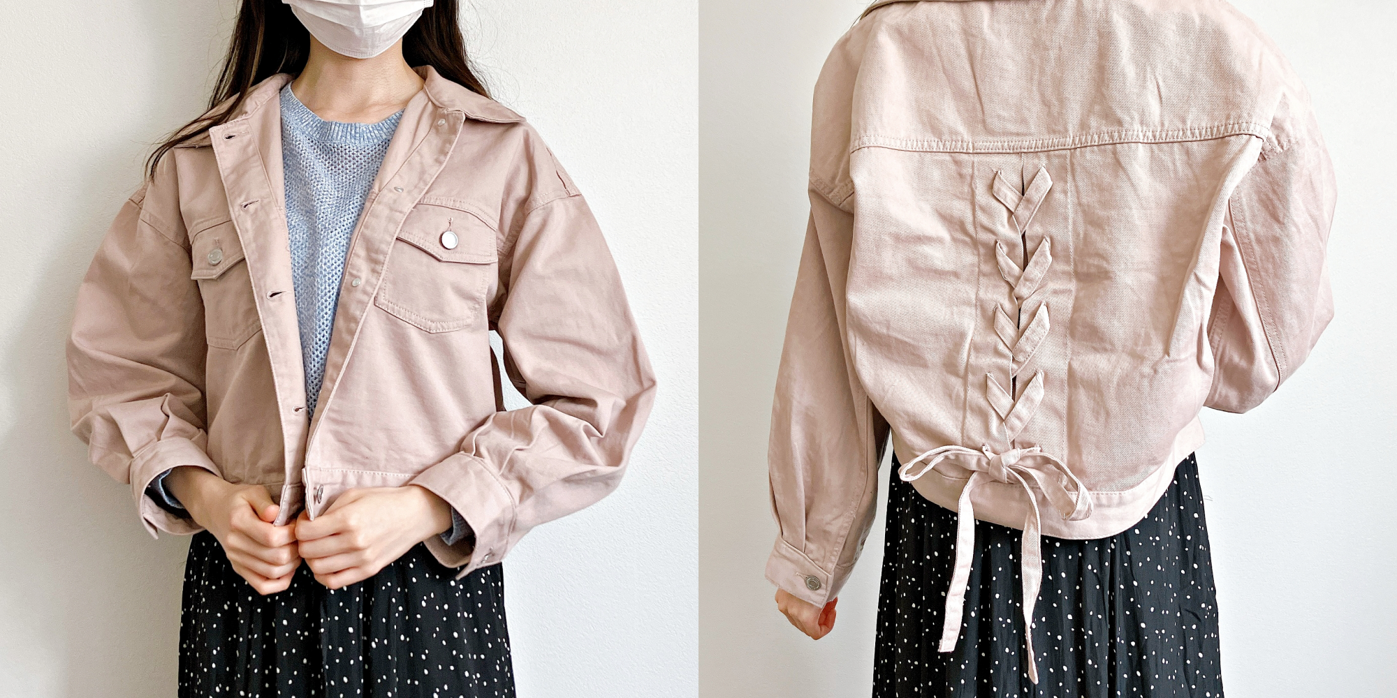 Honeys（ハニーズ）の「レースアップGジャン」