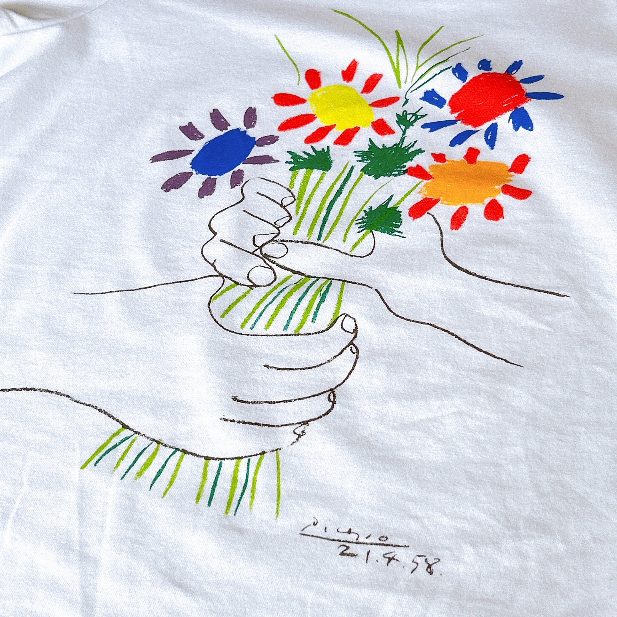 ユニクロの「PEACE FOR ALL Tシャツ/パブロ・ピカソ」