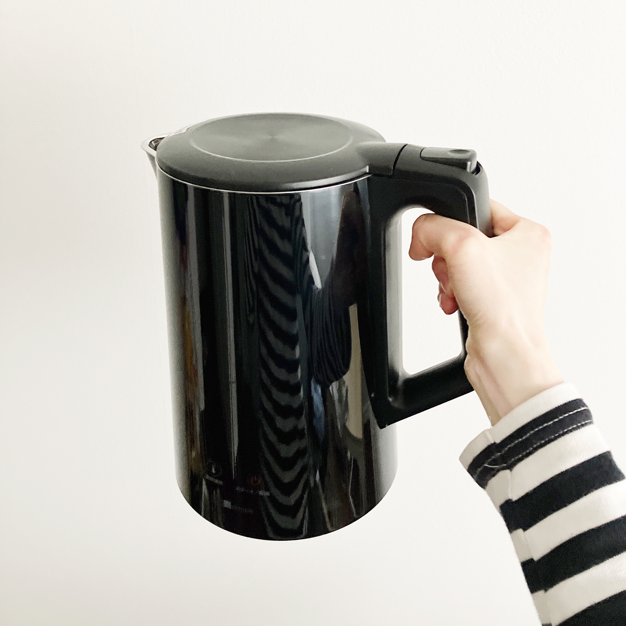 ニトリの「温度調整式電気ケトル(1.5L BC2S01 ブラック)」