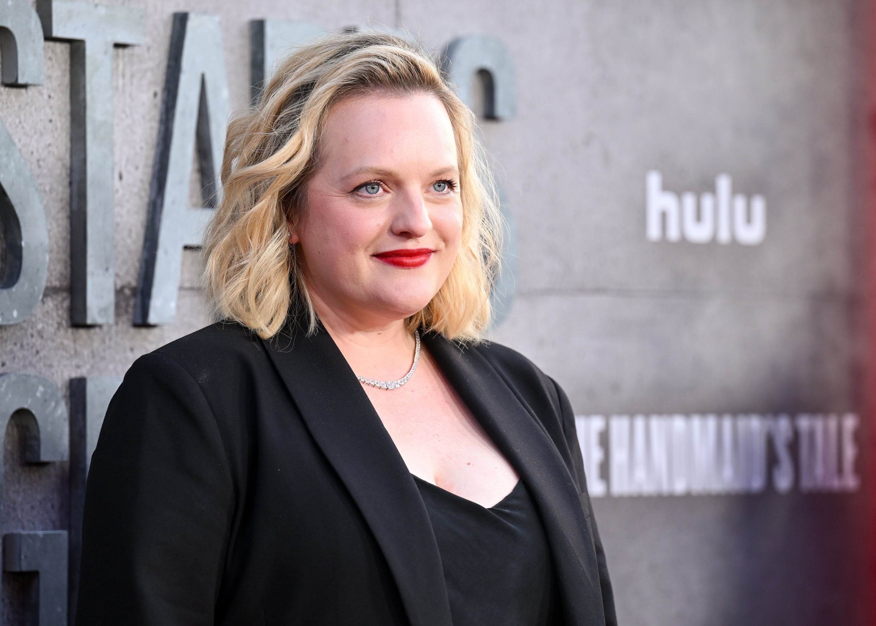 Elisabeth Moss at a formal event