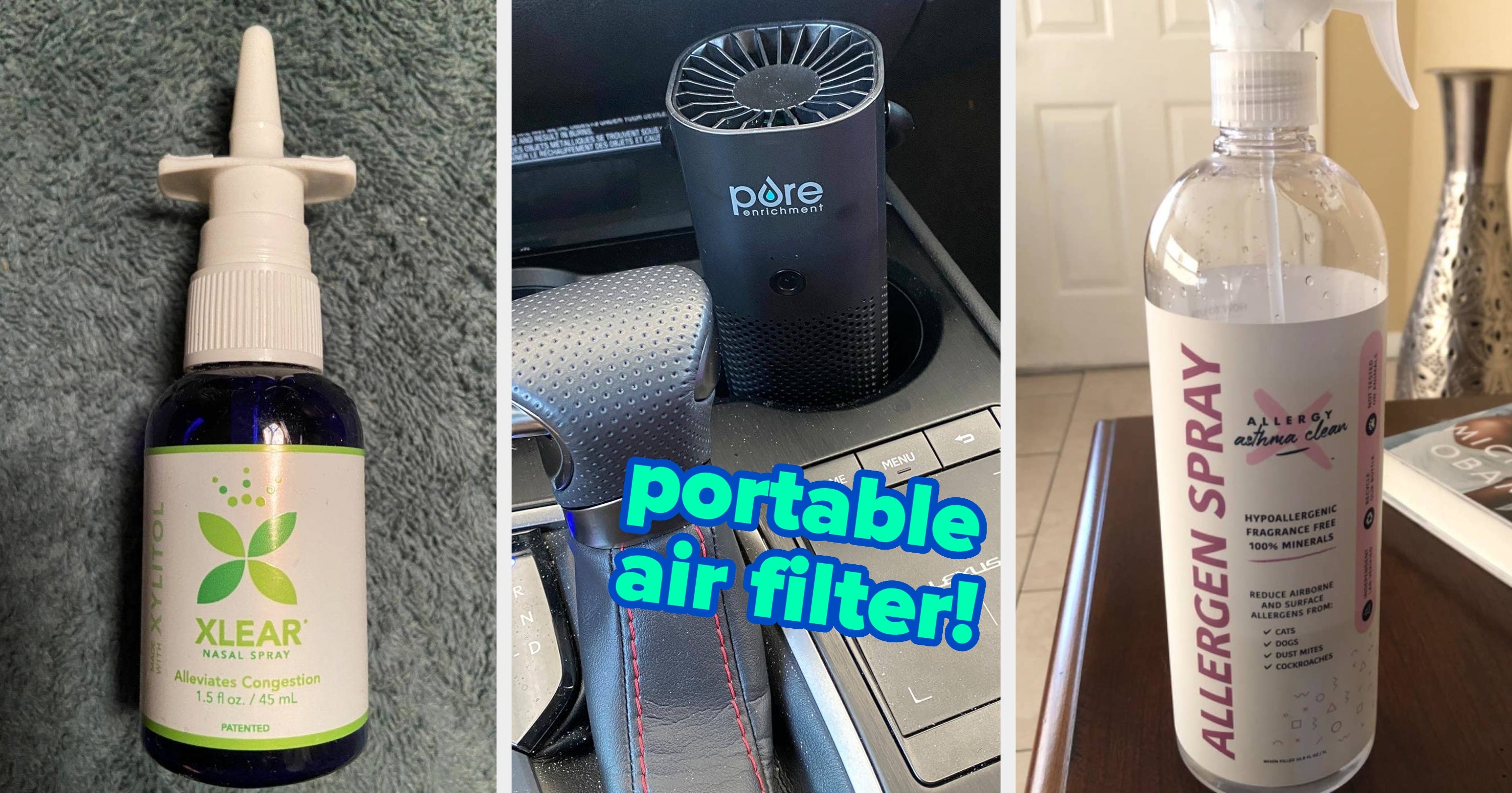 If You Hear ”Allergy Season” When Other People Say “Spring,” You Need These 26 Products