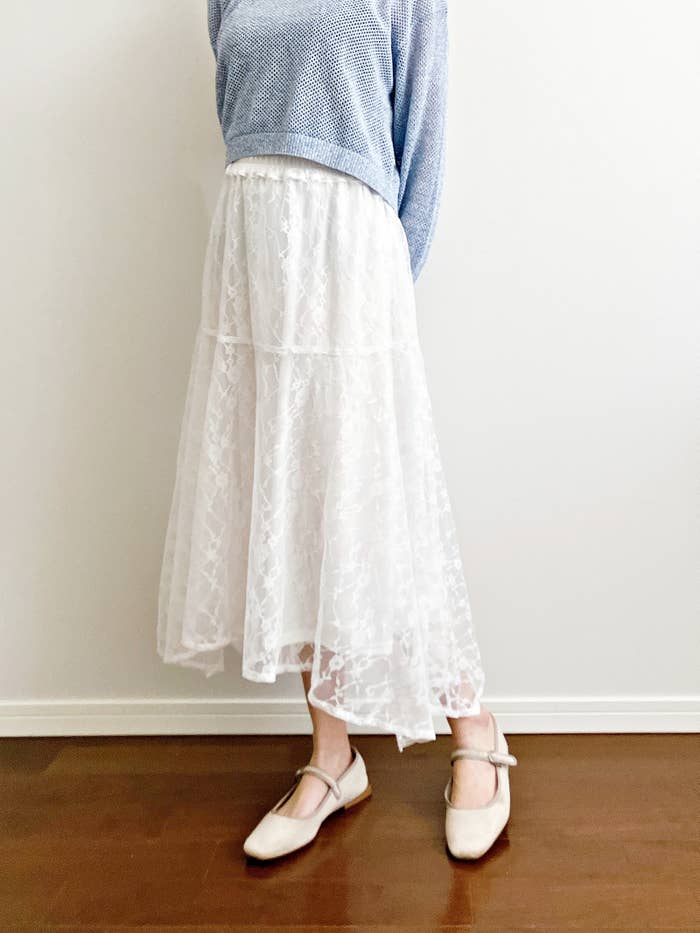 Honeys(ハニーズ)の「レーススカート」