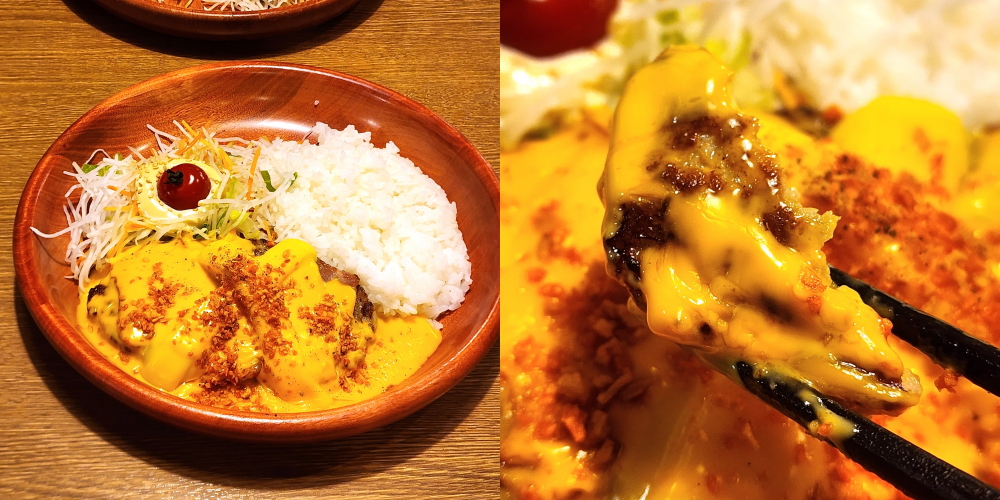 びっくりドンキーのおすすめフード「ガーリックベーコンメルティーチーズバーグ」