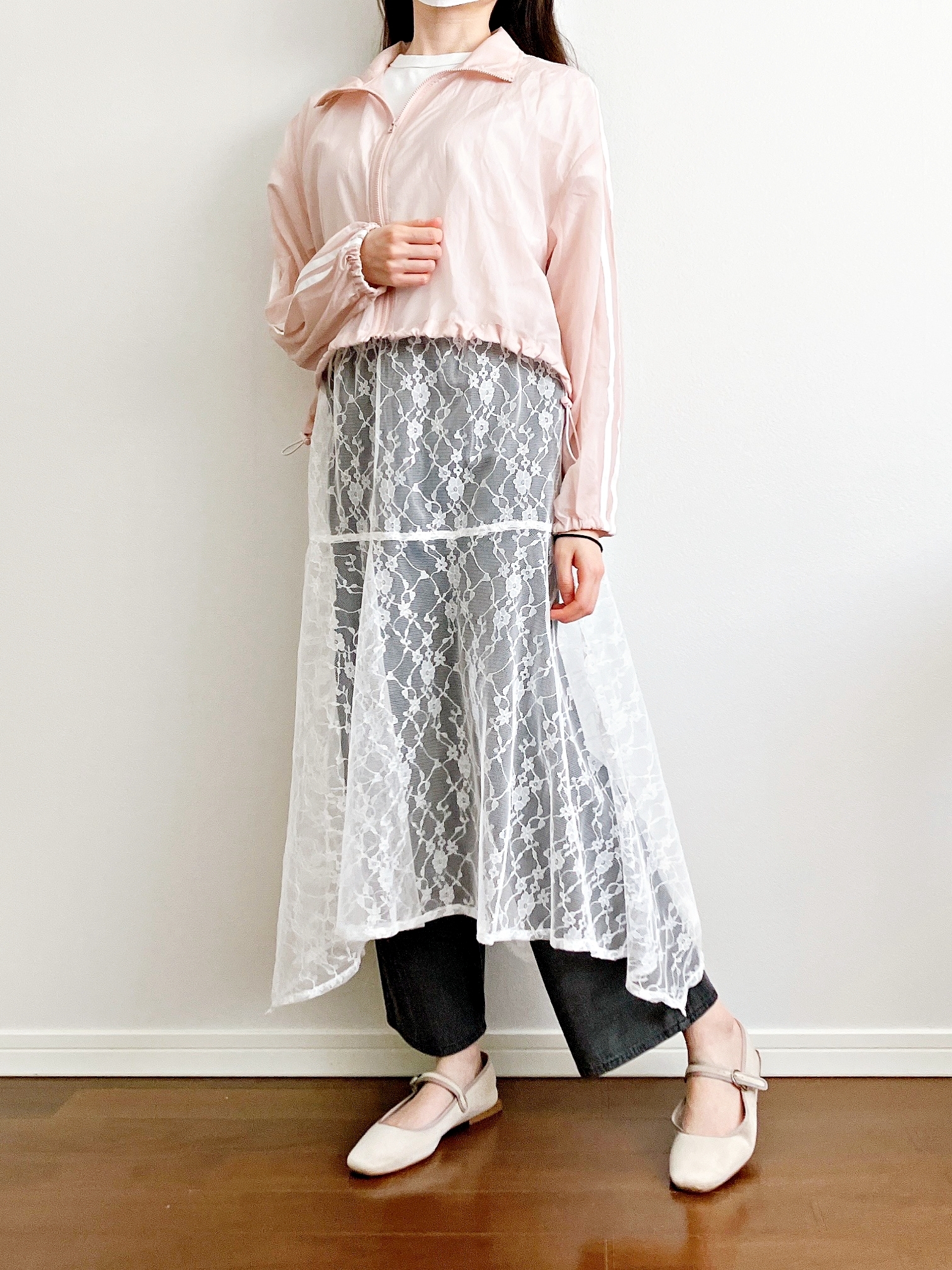 Honeys(ハニーズ)の「レーススカート」