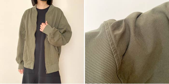 GUの「リブブルゾン UNDERCOVER」