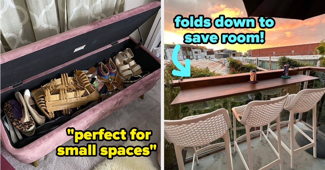 32 Genius Pieces Of Furniture That'll Help Maximize Your Tiny Living Space