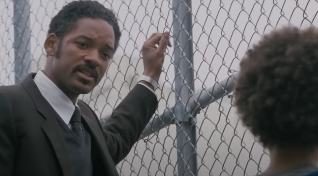 Will Smith in Pursuit of Happyness