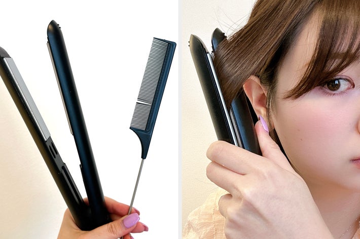 女性が微笑んでいるポートレート。肩までの髪で、リラックスした表情です。