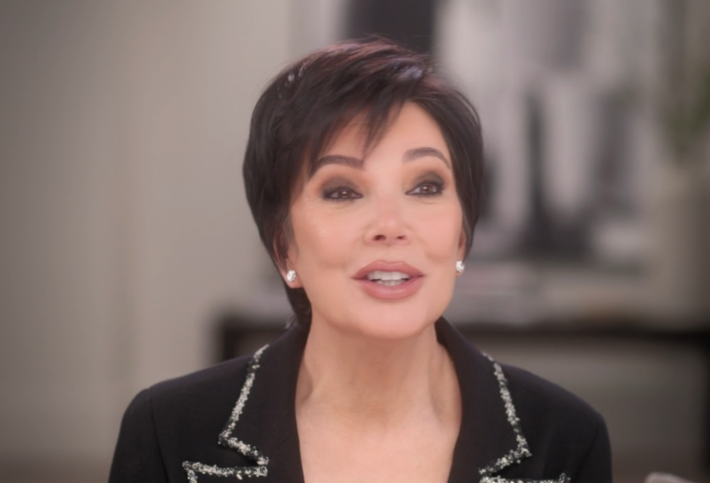 Kris speaking in a TV confessional