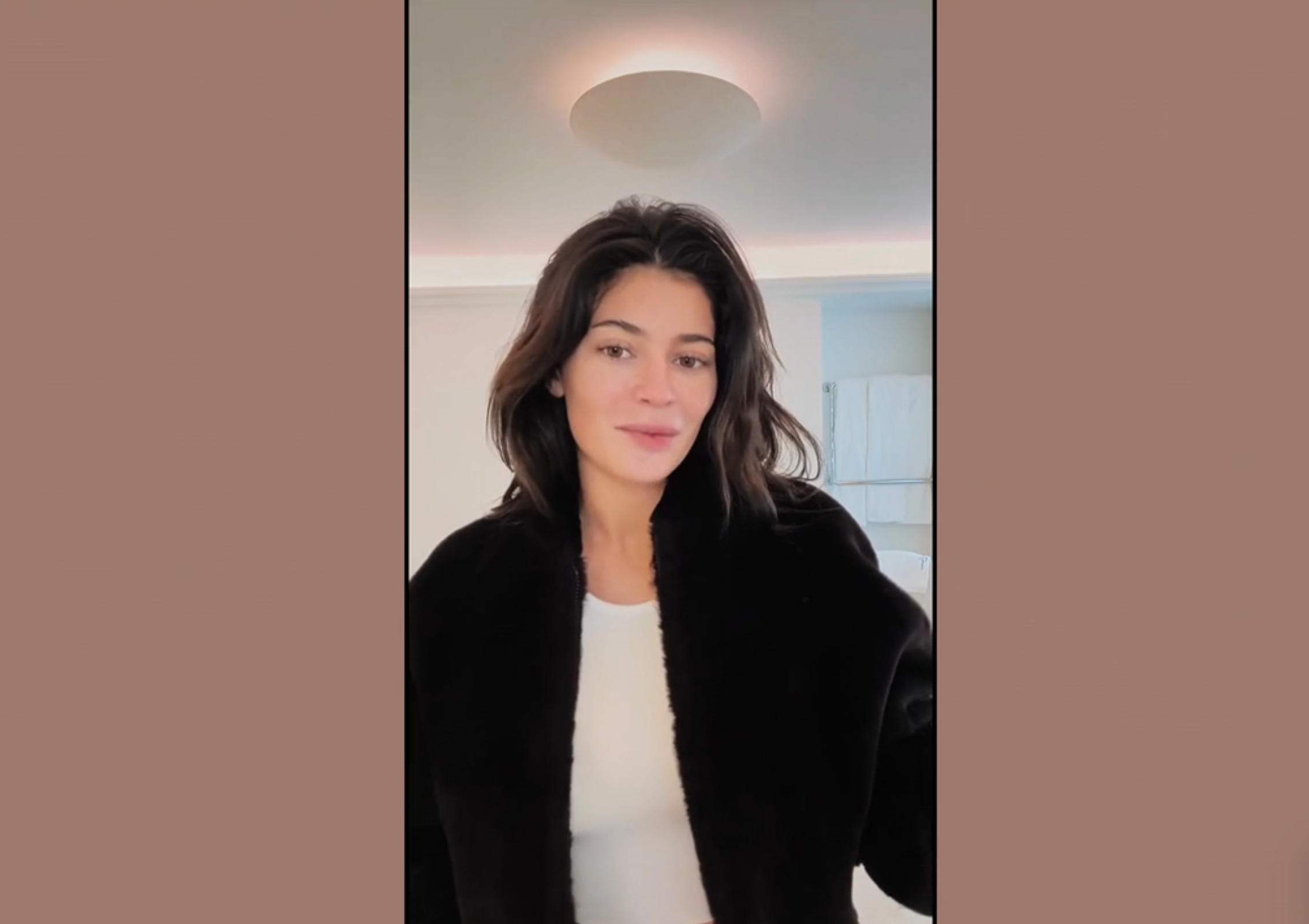 Kylie speaking in a TikTok video