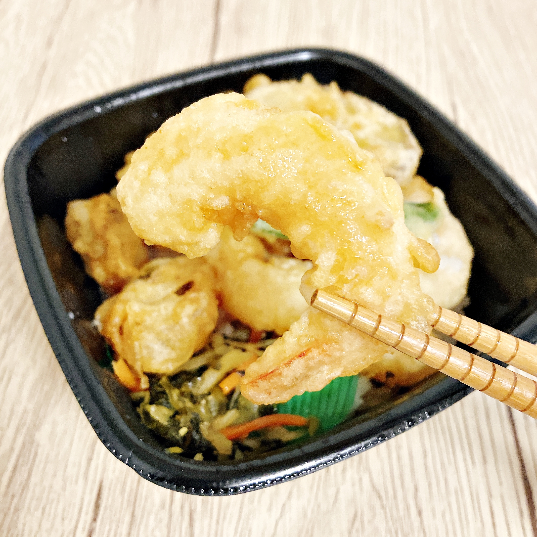 HottoMotto(ほっともっと)の「上・海鮮天丼」