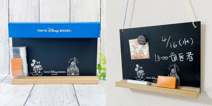 ディズニーリゾートで見つけた「黒板 ミッキー」