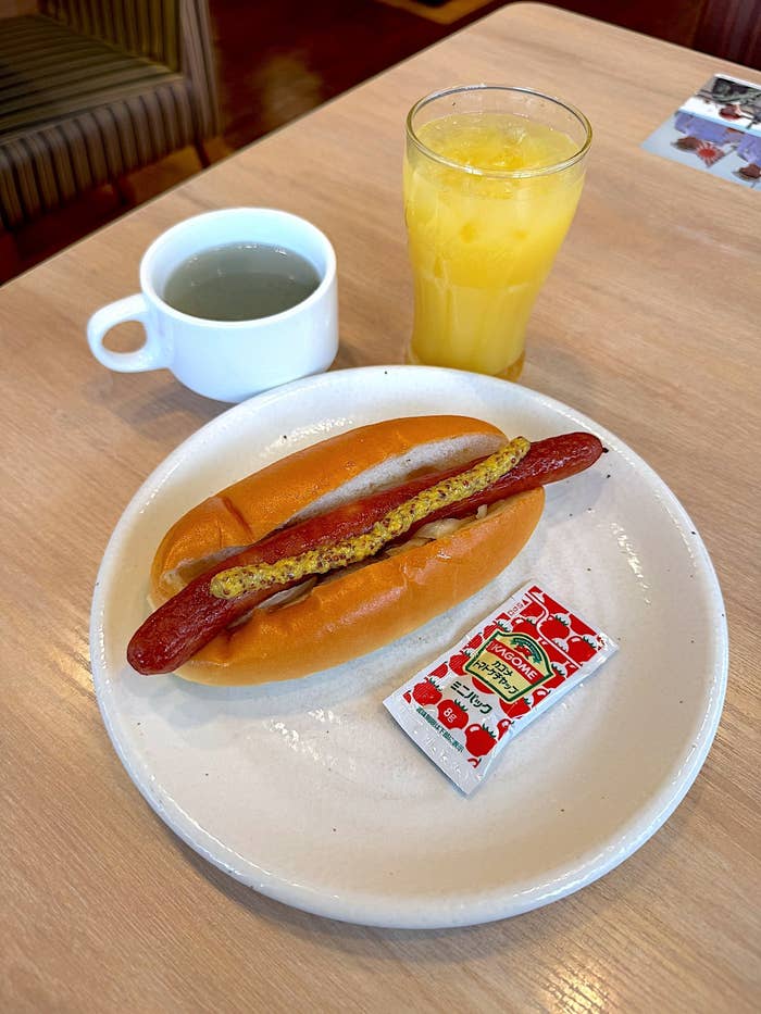 ガストの「コッペパン ホットドック」