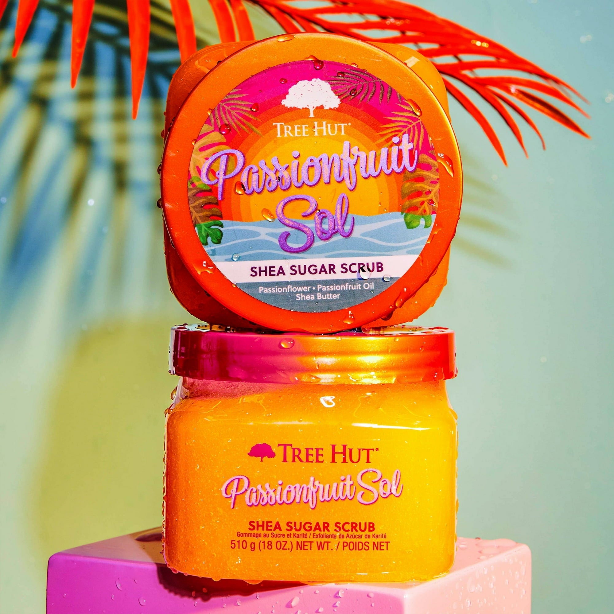 Tree Hut Passionfruit Sol Shea Sugar Scrub
