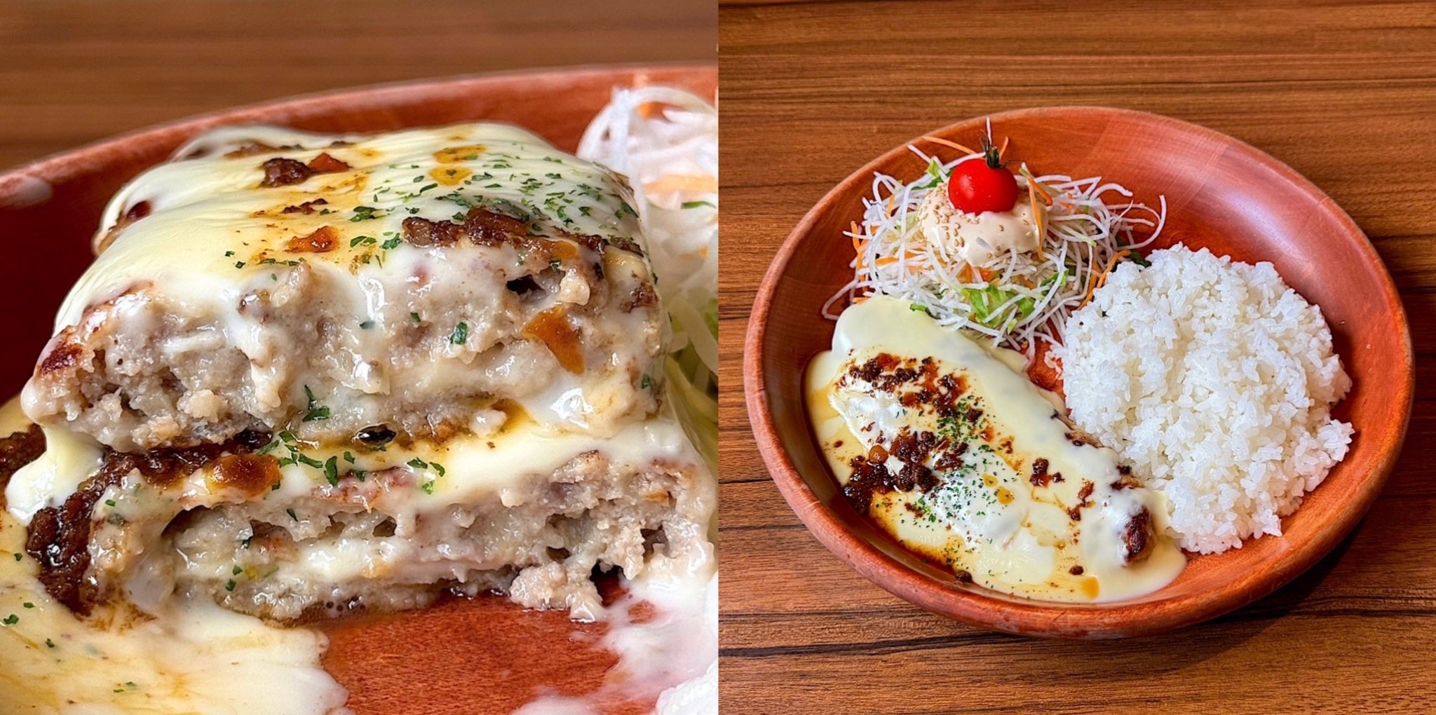 びっくりドンキー】「チーズと肉汁のハーモニー美味ぁぁぁ」「幸せすぎ
