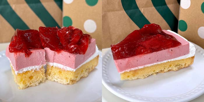 スターバックスの「ストロベリータルト」