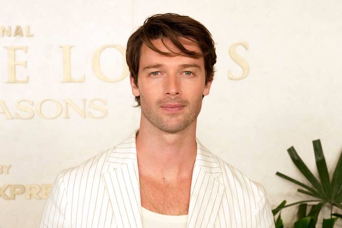 Patrick Schwarzenegger at a formal event