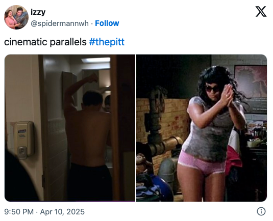 Whitaker vs. Callie from "Grey's Anatomy" both dancing while living at a hospital