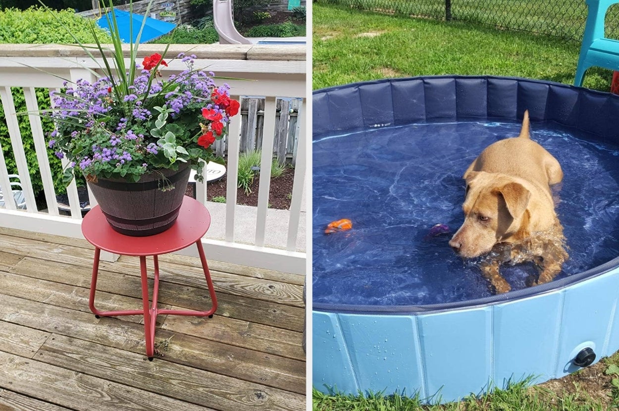"My Favorite Purchase For Our Deck": 32 Things To Spruce Up Your Outdoor Space