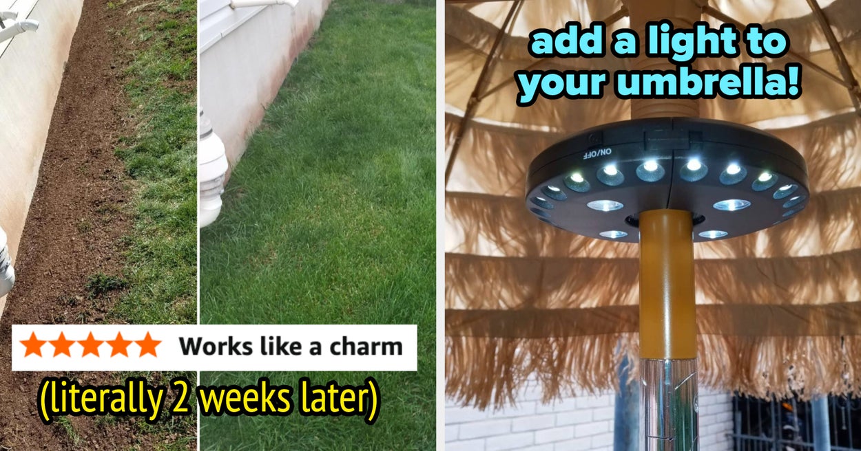 Zhuzh Up Your Patio, Deck, Or Any Outdoor Space With These 36 Simple Upgrades