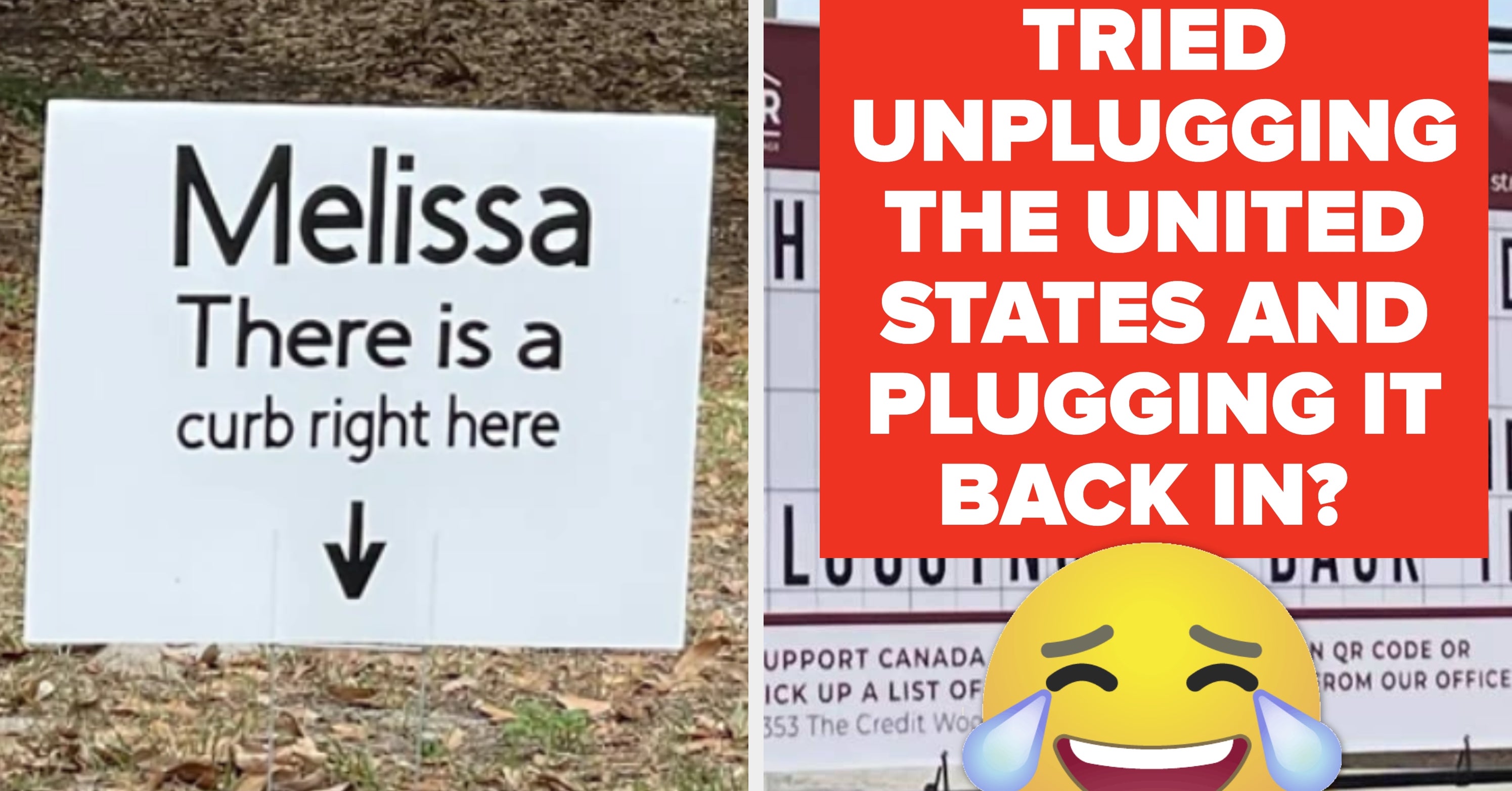 Laugh-Out-Loud Signs Of The Week