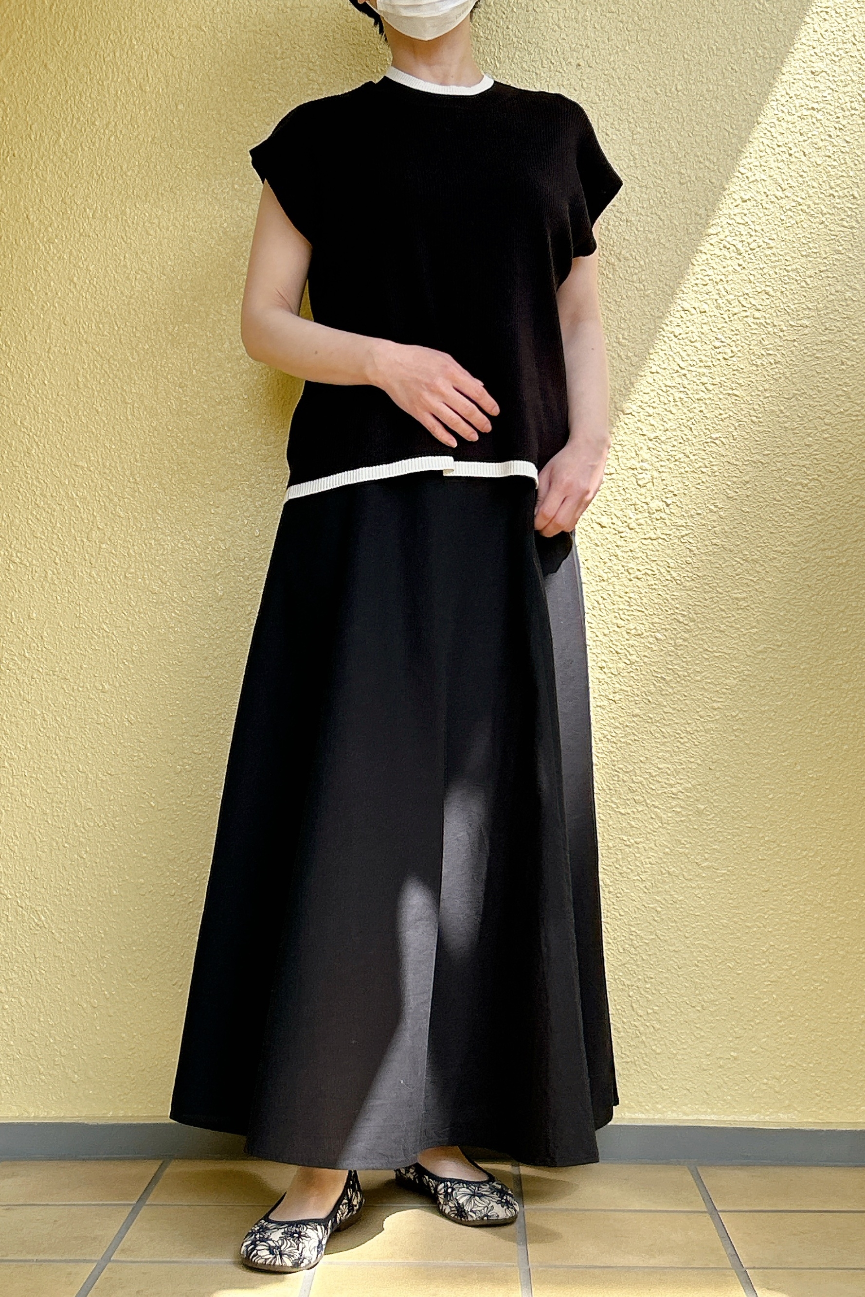 無印良品の「婦人 涼感フレアスカート」