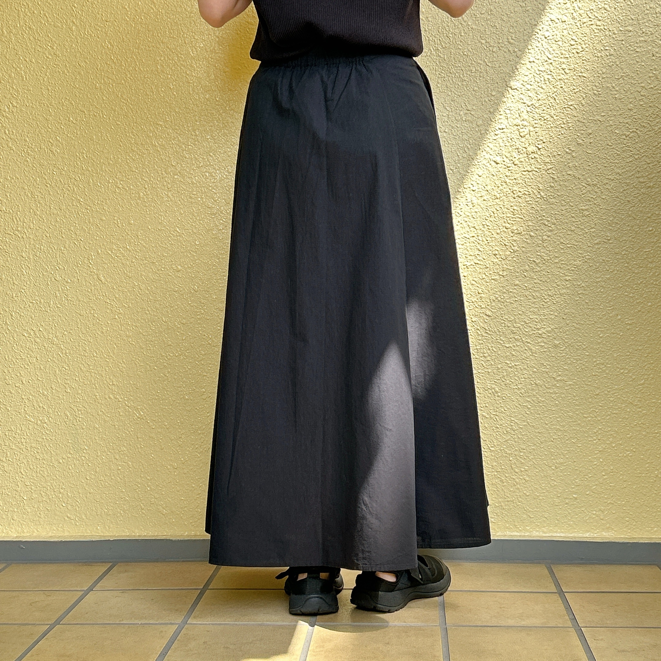 無印良品の「婦人 涼感フレアスカート」