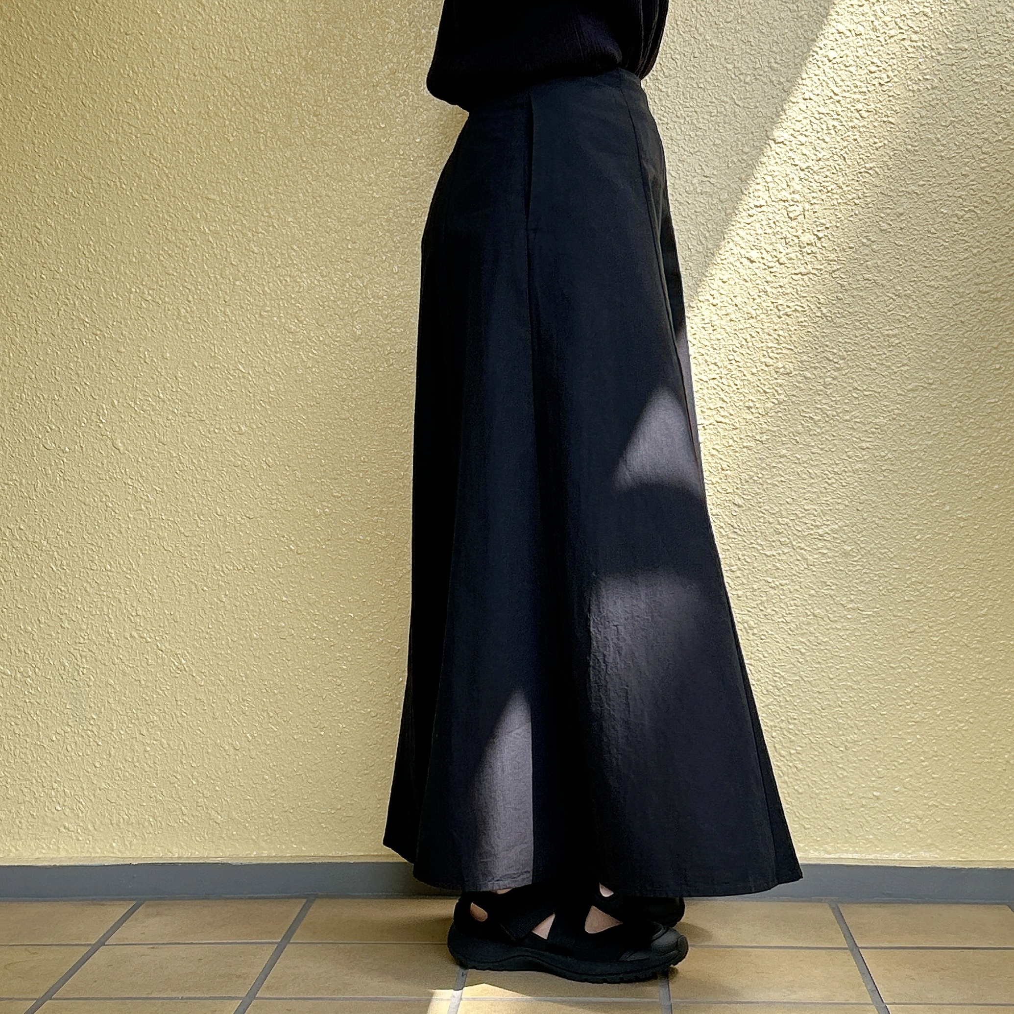 無印良品の「婦人 涼感フレアスカート」