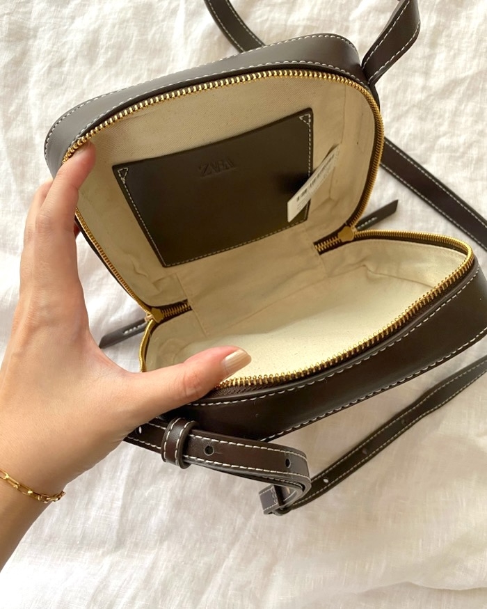 ZARAの「おしゃれショルダーバッグ」使ってみたら想像以上に良い