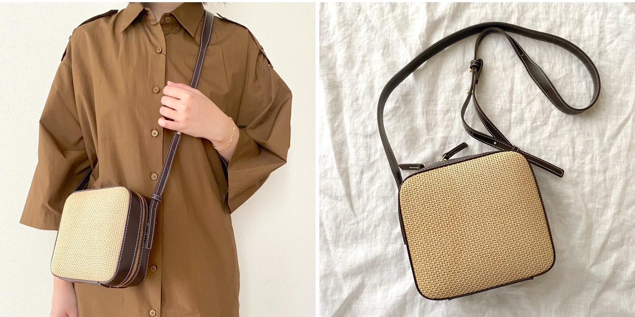 ZARAの「おしゃれショルダーバッグ」使ってみたら想像以上に良い