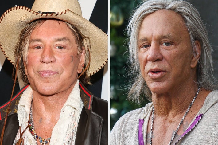 Two older men with gray hair. Left: Man in a cowboy hat, wearing a detailed jacket and shirt. Right: Man in casual attire with a concerned expression