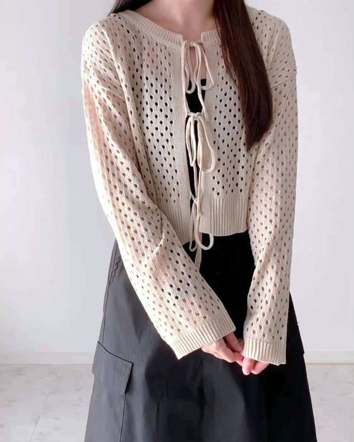 しまむら「TT*LUNスカシニットCD」