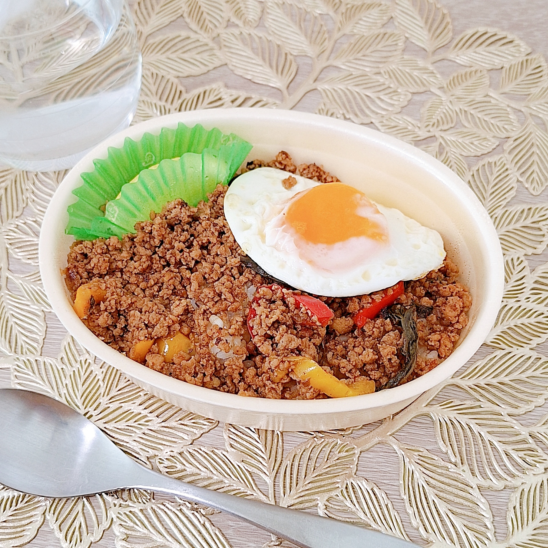 ほっともっと「もちミニ ガパオライス」