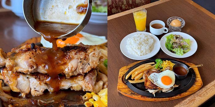 ロイヤルホストの「あつあつ鉄板チキングリル～バター醤油ソース～スペシャルランチ」