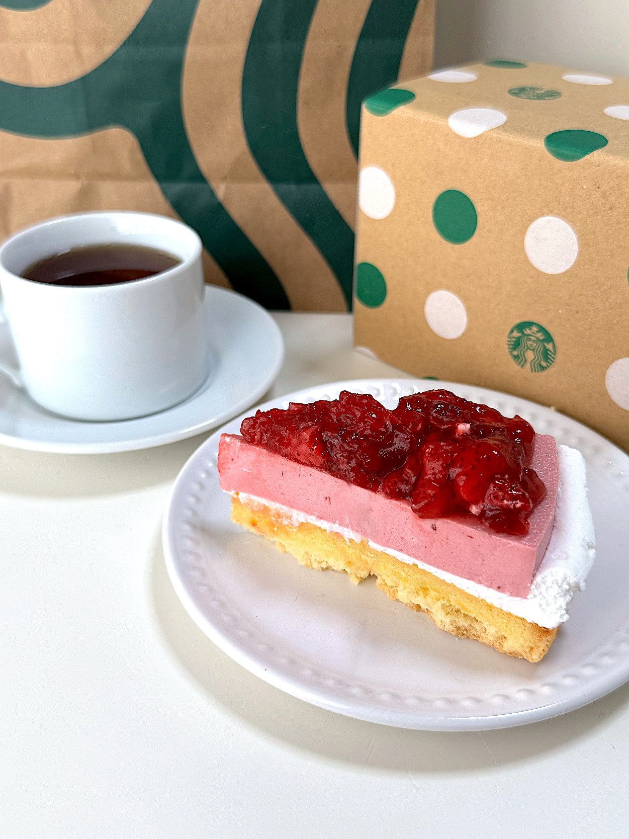 スターバックスの「ストロベリータルト」