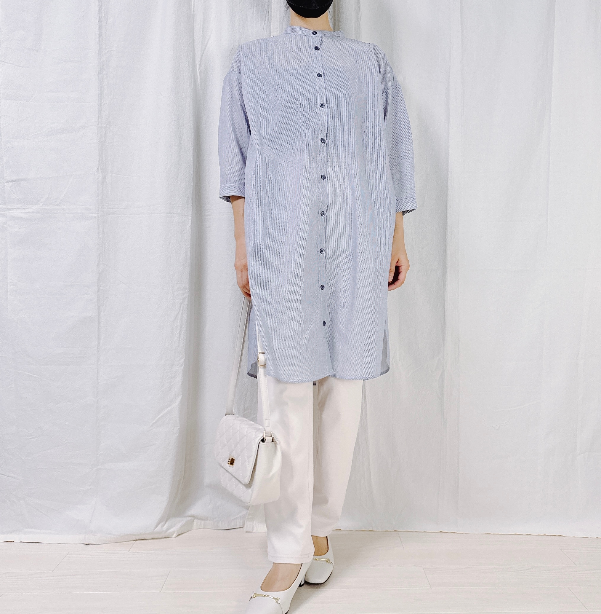 しまむらの「スタンド7ブSTシャツOP」