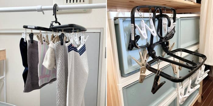 Francfranc（フランフラン）のオススメの洗濯グッズ「ランドリーハンガー20ピンチ」