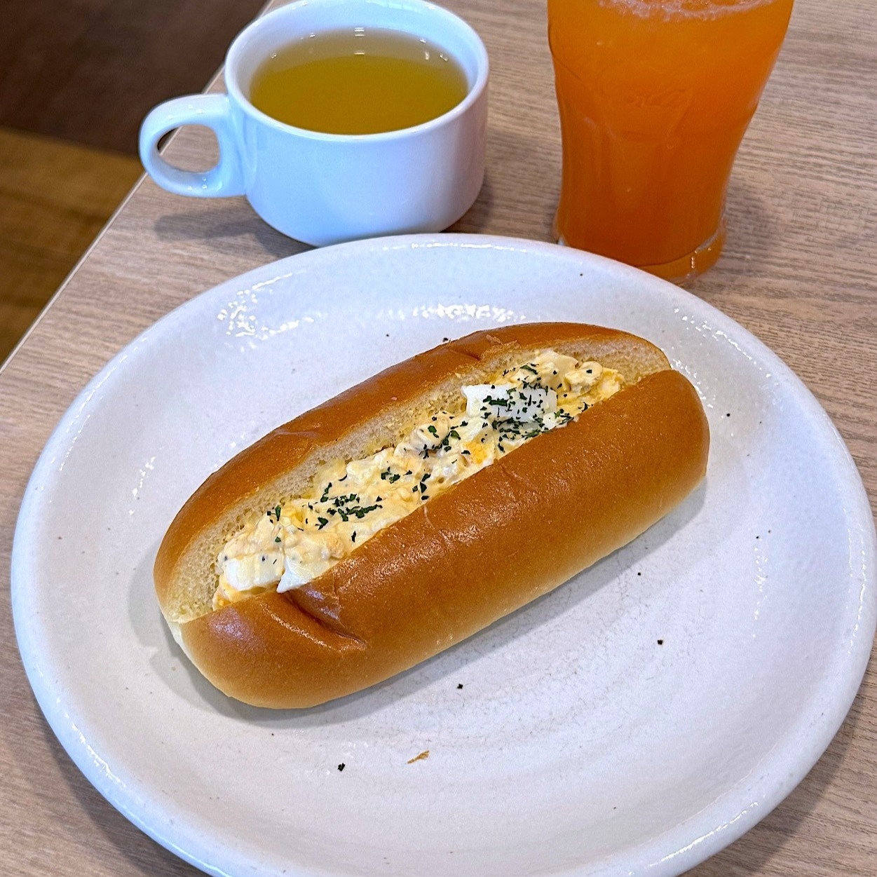 ガスト「コッペパン たまごサラダ」