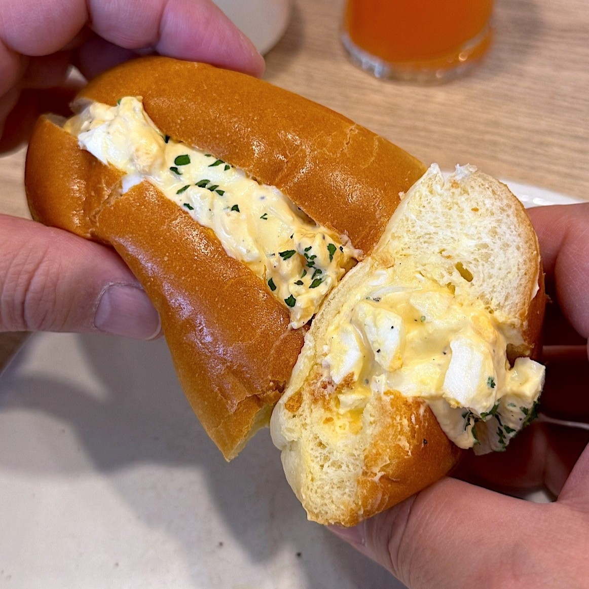 ガスト「コッペパン たまごサラダ」