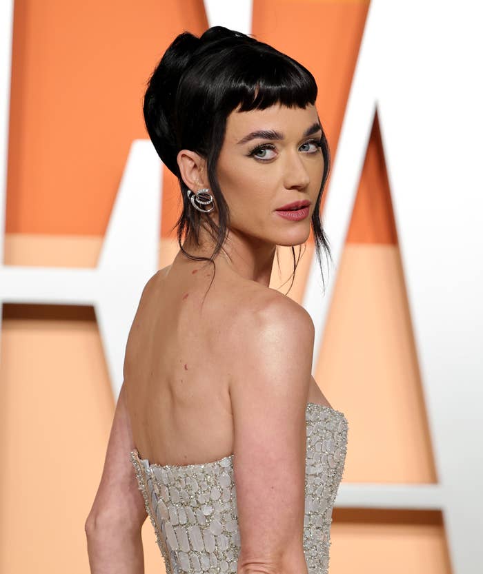 Katy Perry on a red carpet