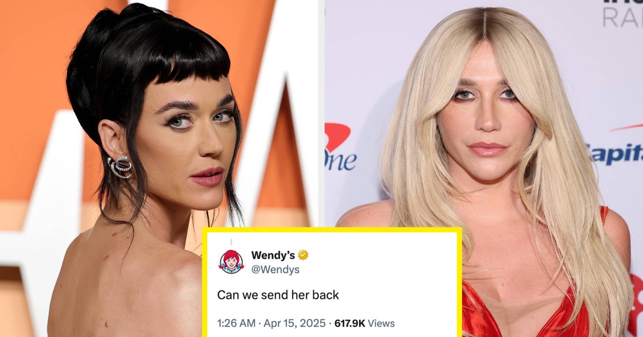 Kesha Supported Fast Food Chain Wendy's Hours After They Dragged Katy Perry, And It's A Lot