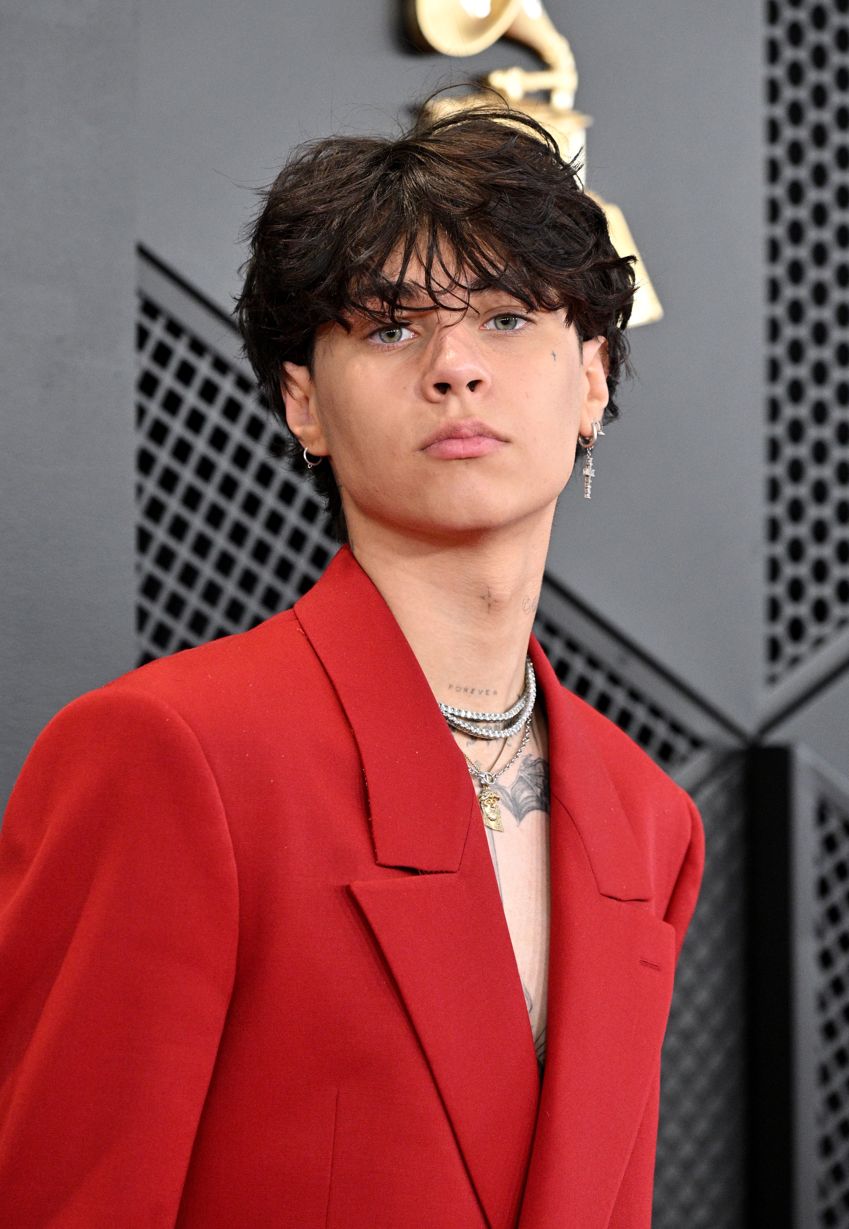 Landon Barker on a red carpet